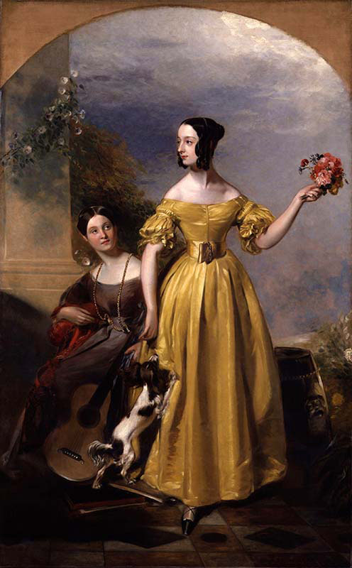 Alexina Nesbit Sandford nee Lindsay-Catherine Hepburne Lindsay
